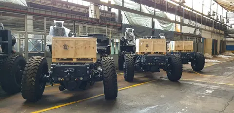 Transport operation for defence-industry cargo
